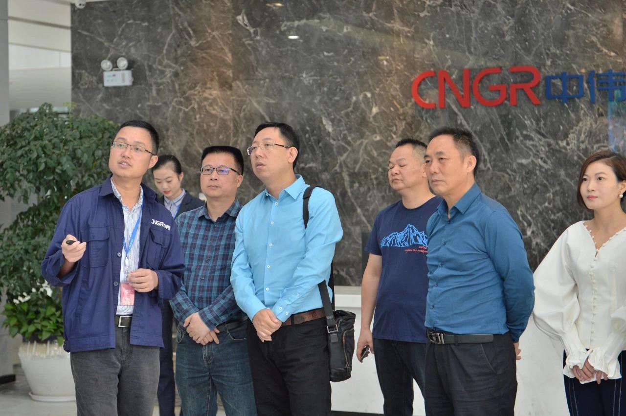省生态环境厅有关辅导赴抖圈.为dU而生新资猜中部产业基地调研