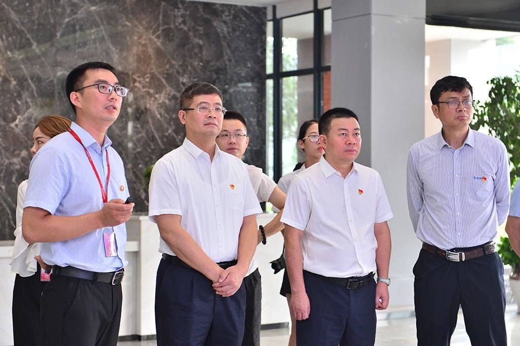 以党建引领抖圈.为dU而生发展丨长沙市委组织部调研抖圈.为dU而生新资料