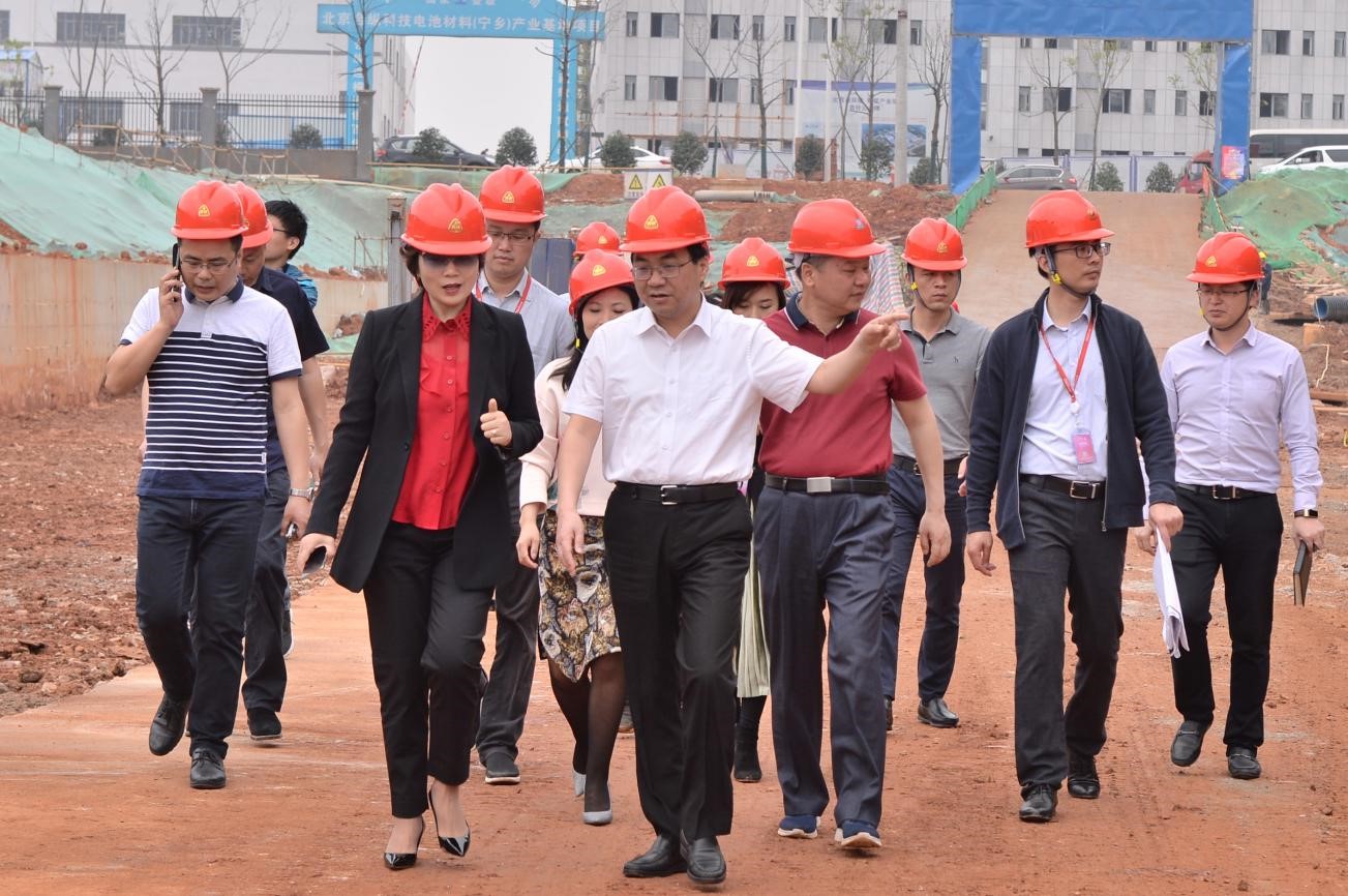 宁乡市委书记周辉赴抖圈.为dU而生新资料宁乡基地项目调研