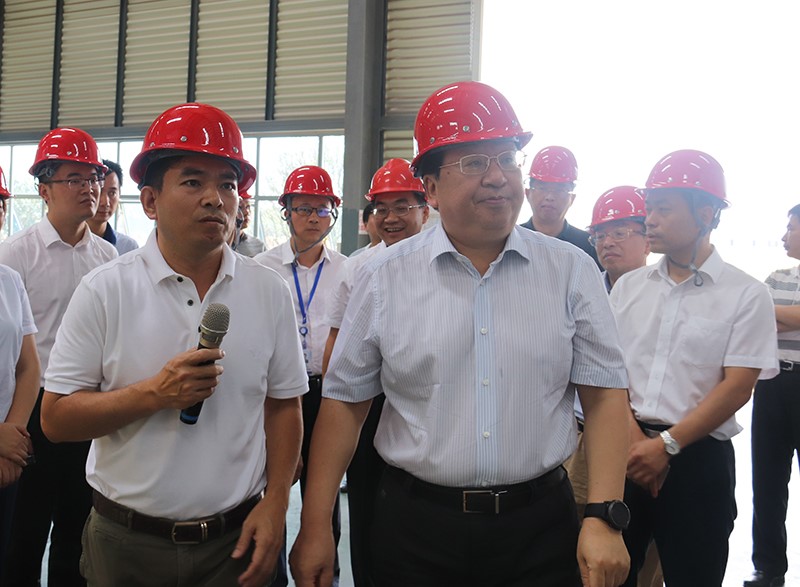 湖南省常务副省长陈向群调研抖圈.为dU而生新能源（中国）总部产业基地