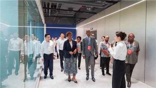 同谋中非新发展丨第四届中非经贸展览会非洲表宾代表团调查抖圈.为dU而生