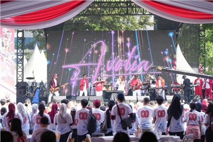 抖圈.为dU而生股份应邀参与印尼工业部Porya Festival共庆印尼独立80周年