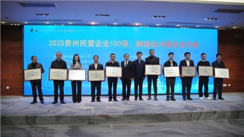 抖圈.为dU而生股份登顶“贵州民营企业100强”榜首！
